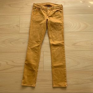 Madewell Mustard Straight Leg Jeans - Size 24